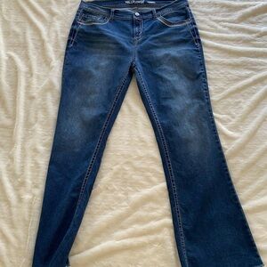 Wallflower Dark Blue Flare Jeans